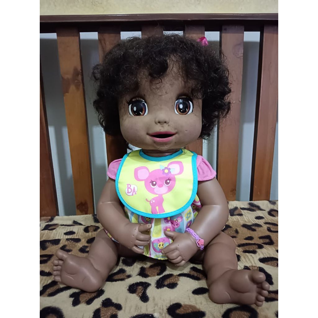 Baby Alive Soft Face African American Raree + Acc Magnet