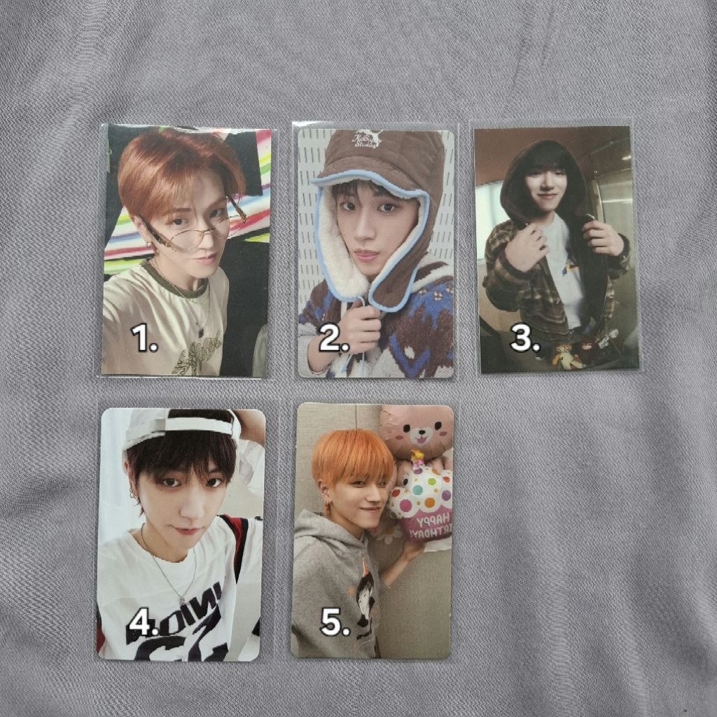 [READY] (2) Photocard Boynextdoor Official Riwoo Woonhak VN No Genre Lucky Draw pob kkt kakao sg24 m