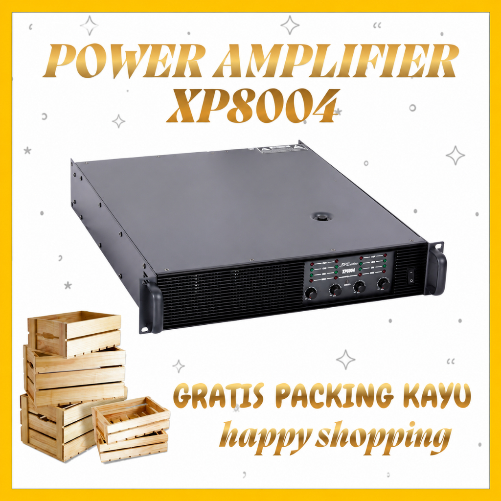 Power Amplifier SPL Audio XP-8 Series XP8004