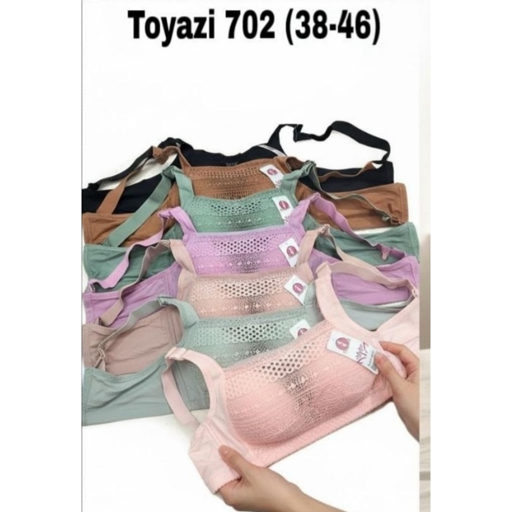 Bra Kemben Toyazi BH Full Cup size 38-46 Bra Cup Besar Kait 4