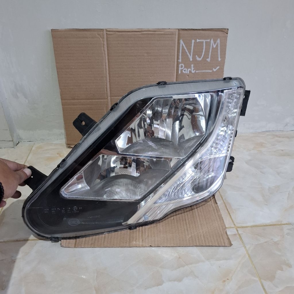 Headlamp Lampu Depan Croner Kuzer PKE Lorry Truck Kiri L Original