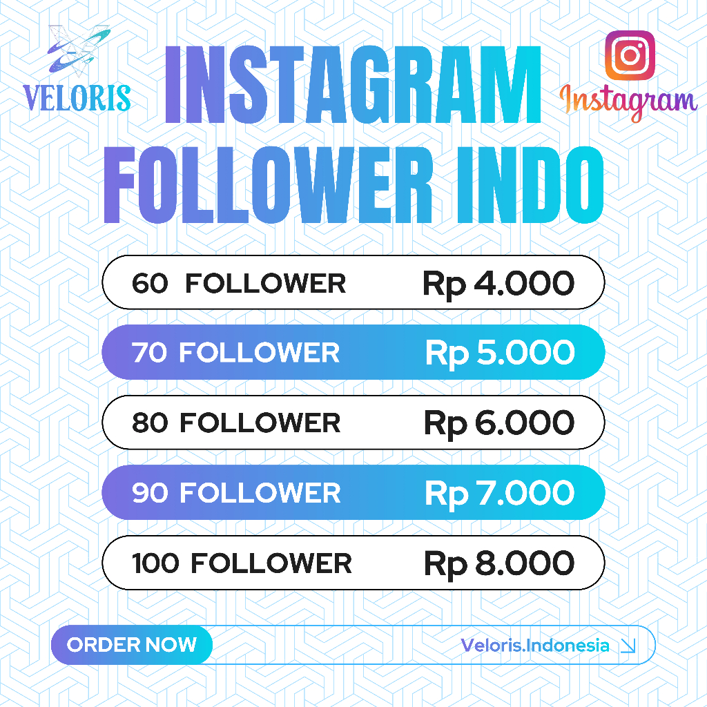Follower Instagram Indonesia termurah Follower ig permanen Pengikut Instagram Indonesia bergaransi d