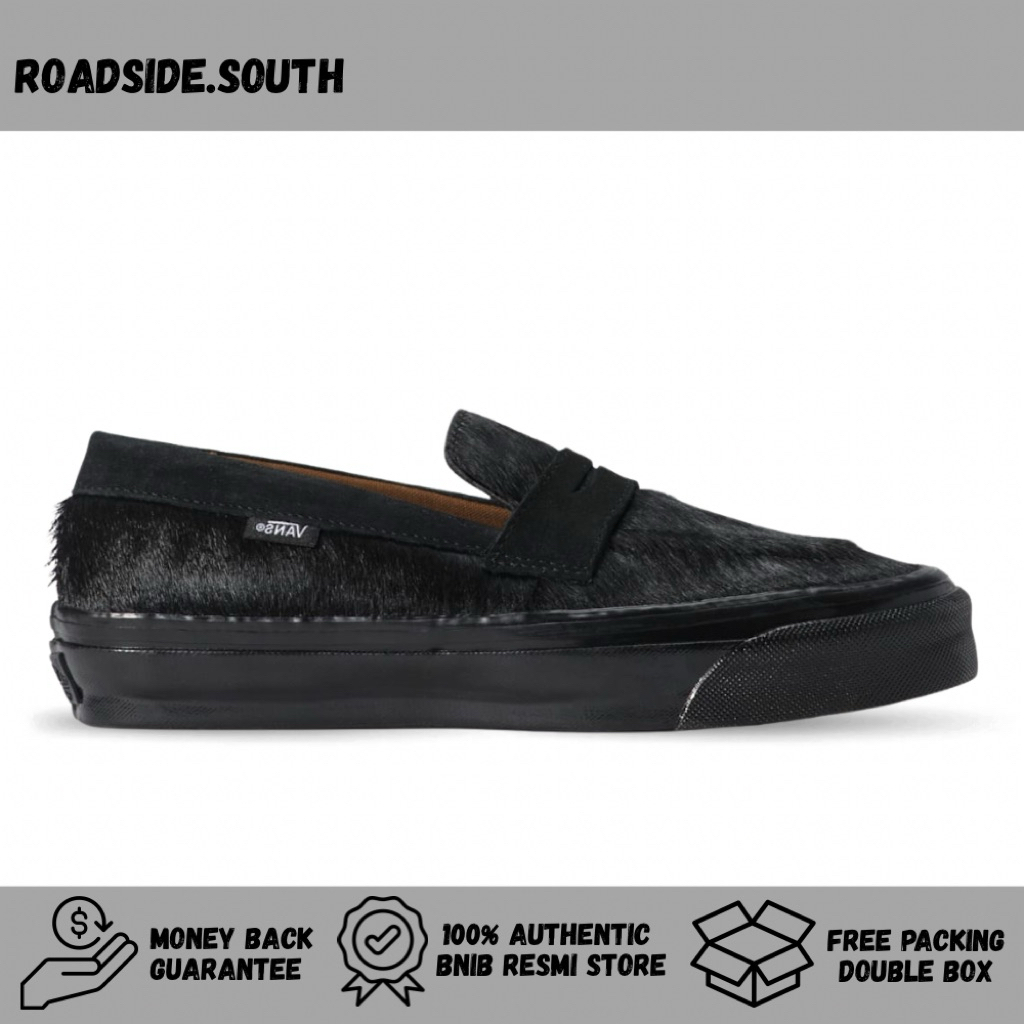 VANS LOAFER 53 "VANS PREMIUM" PONY HAIR DRESS BLUES