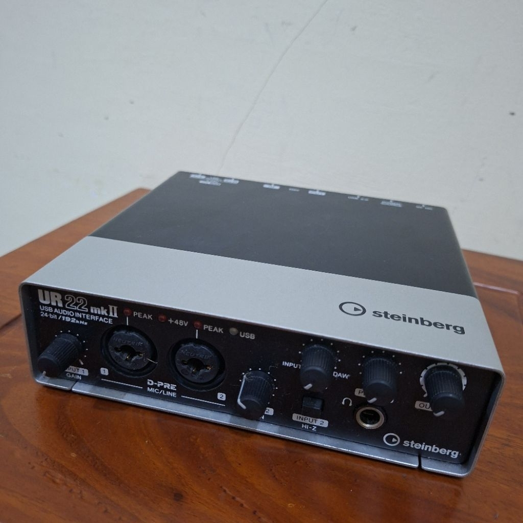 Audio Interface (soundcard) Steinberg UR22mkII