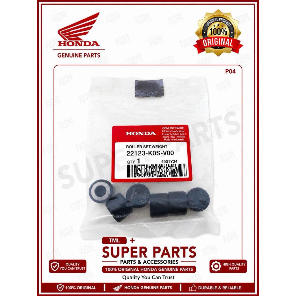 ROLLER SET ORI PCX 160 (K0S-V00)-ADV 160-PCX 160
