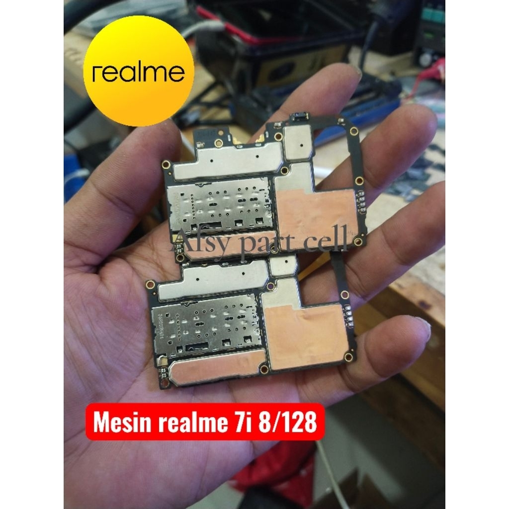 Mesin Realme 7i 8/128 New  Normal