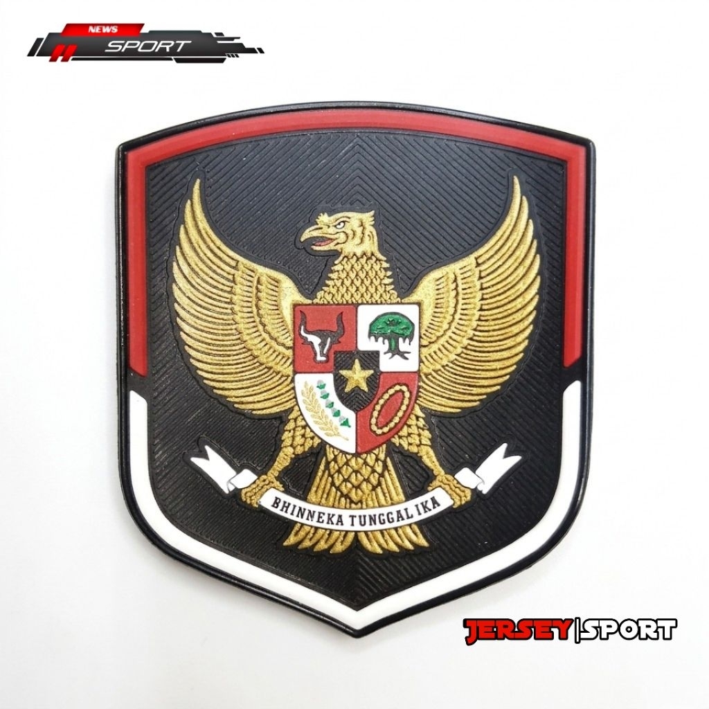 PATCH LOGO LOGO GARUDA TIMNAS INDONESIA RUBBER COLLECTION PREMIUM