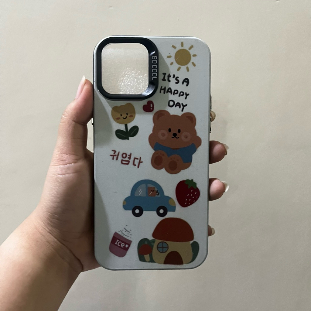 case cute korean // case iphone 15 pro, 12/12 pro, 12/13 pro max, 14 pro max