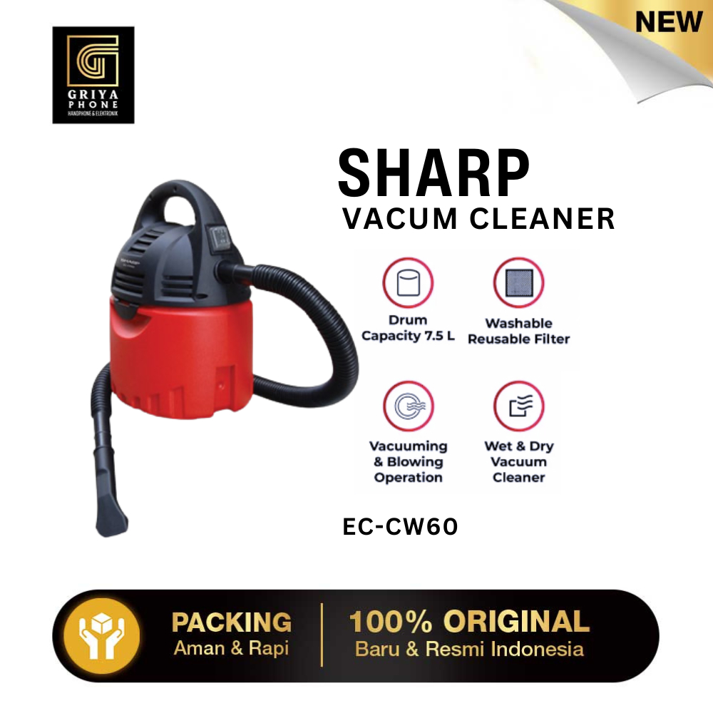 VACUM CLEANER - SHARP EC-CW60