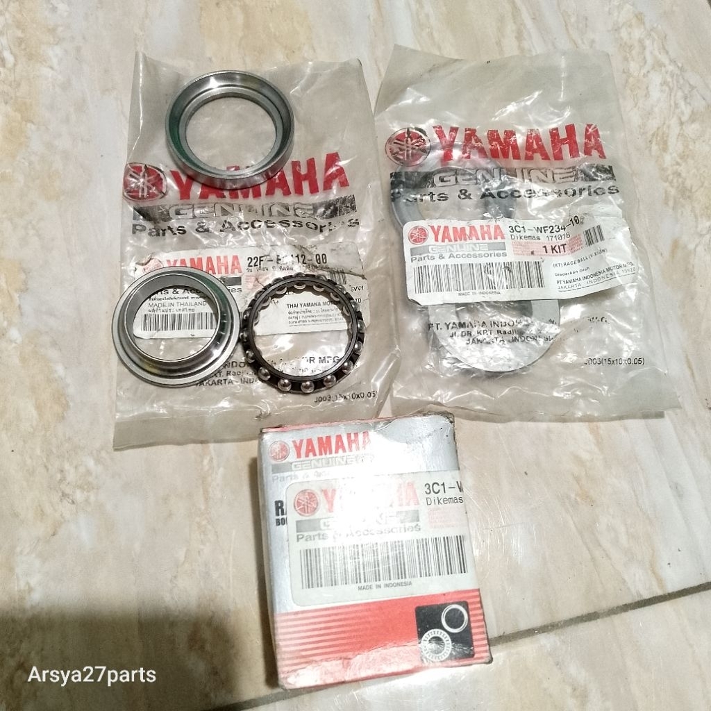 Komstir Ballrace set Vixion Old New NVA NVL Yamaha 3C1 Original comstir komster YGP Ols Stok