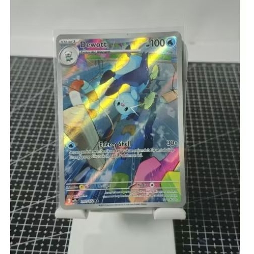 Pokemon Card SV11s Dewott 207/172 AR Indonesia