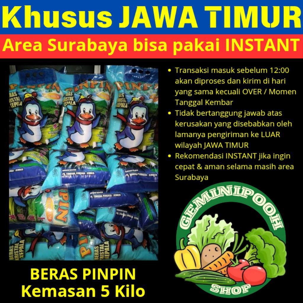 Beras Pulen 5 Kg