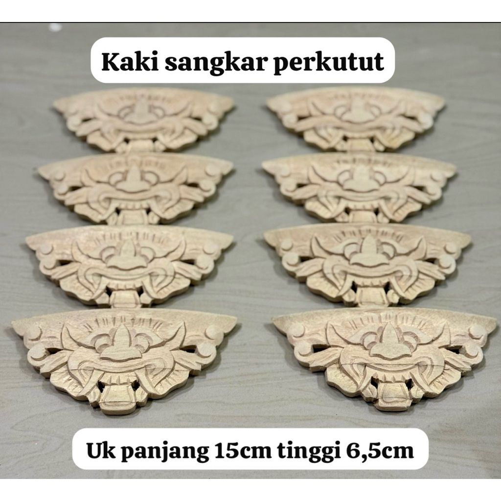 kaki ukir barong sangkar burung perkutut