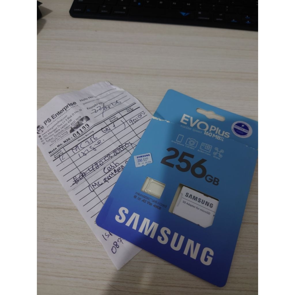 SD card/MMC/memory 256gb Samsung evo