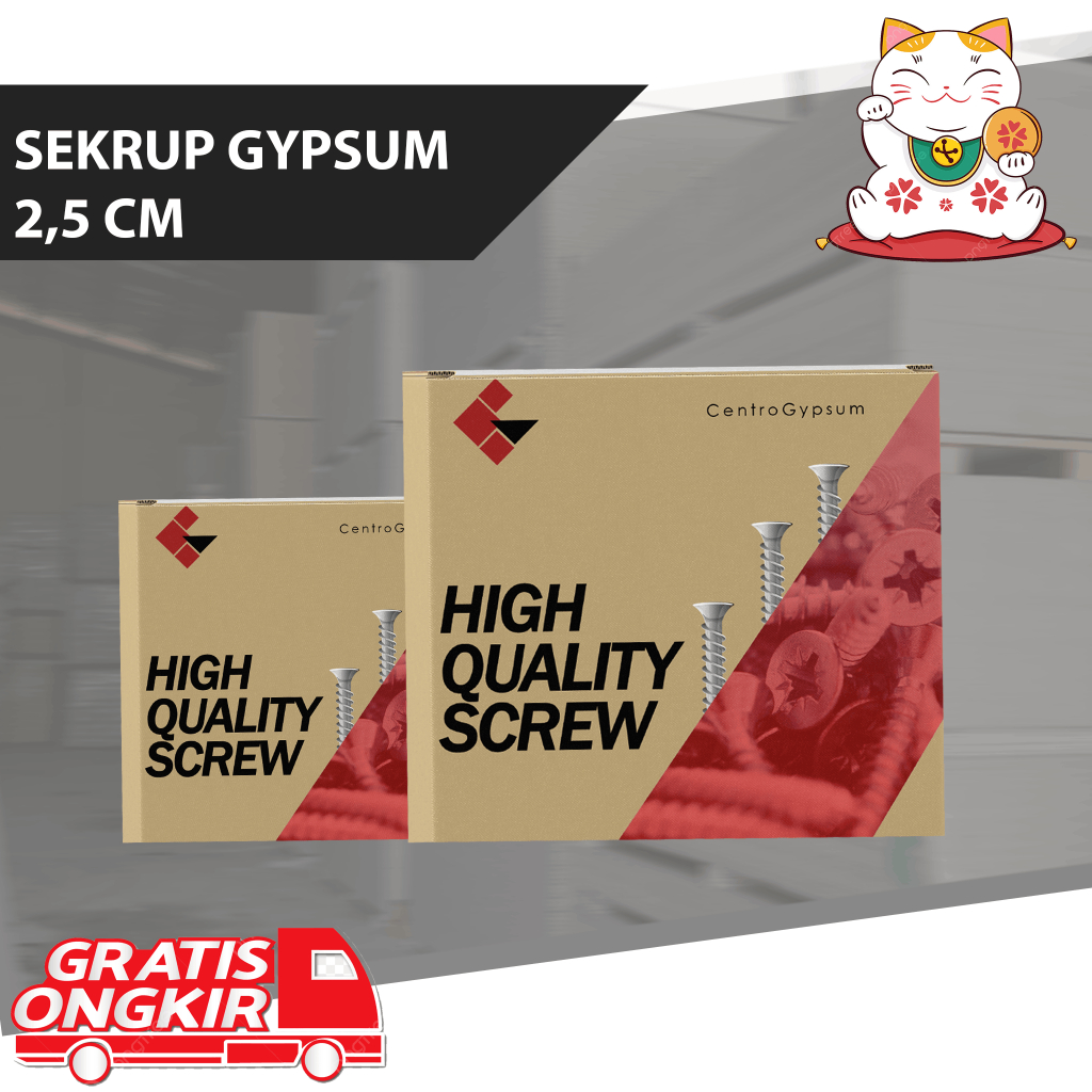 SEKRUP GYPSUM 2.5CM