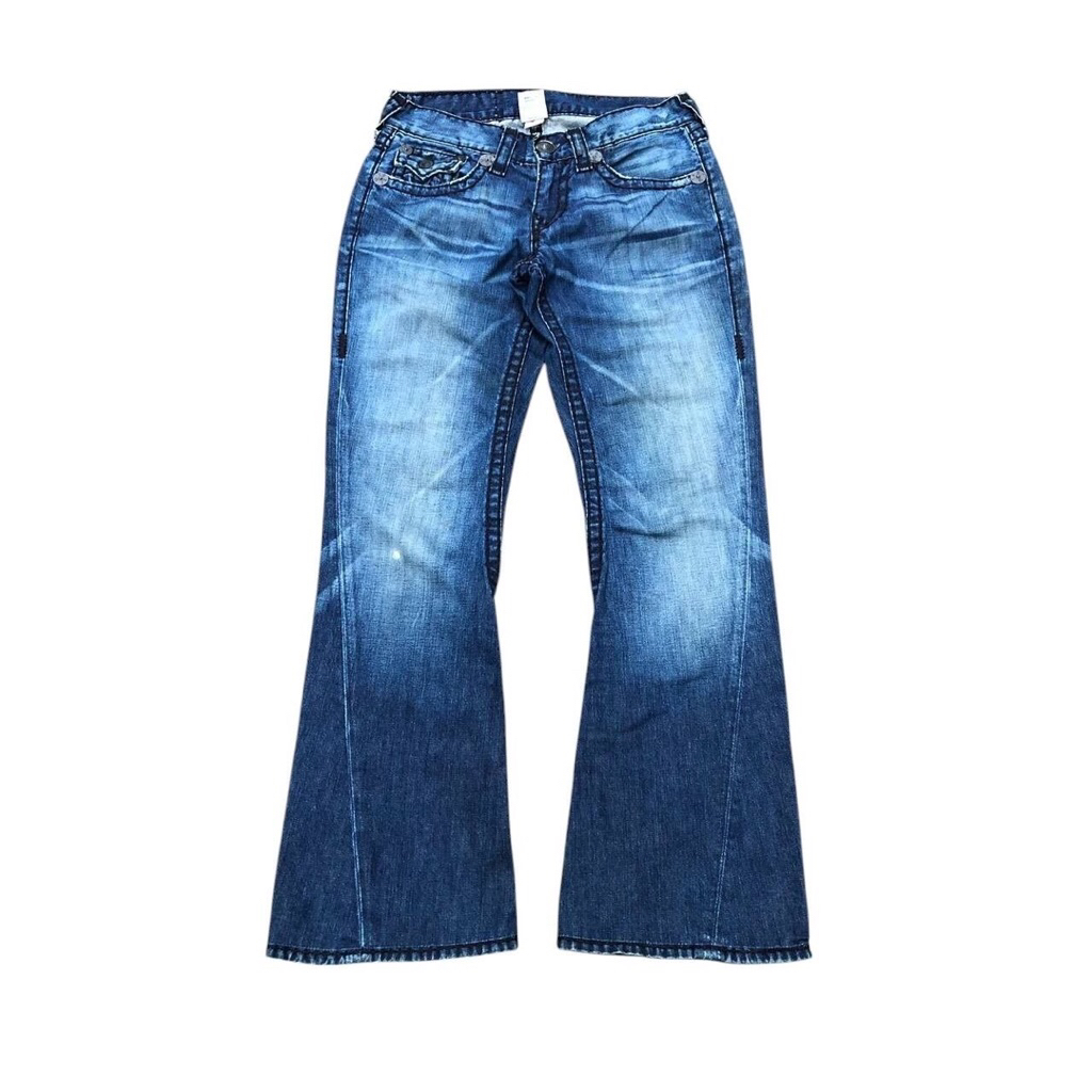 True Religion Joey Super T Flare Jeans