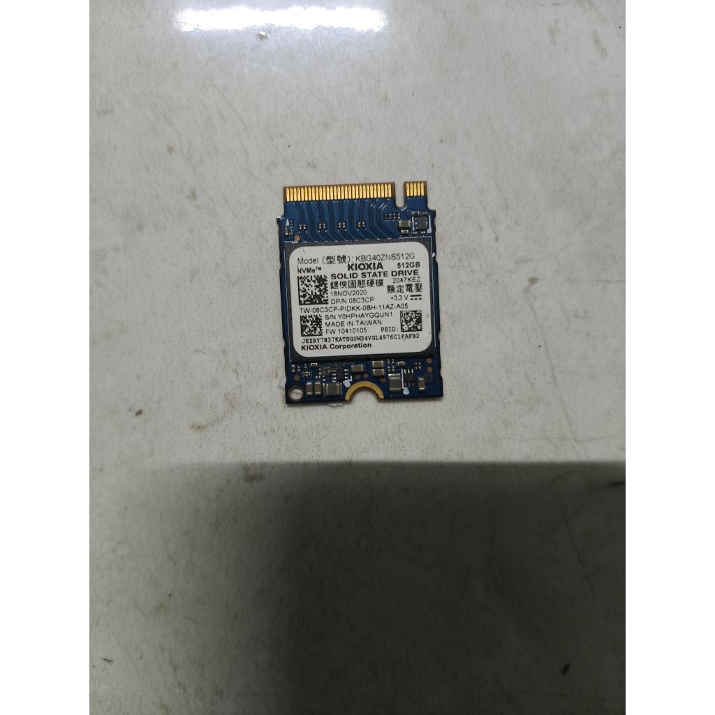 ssd Kioxia 512gb 2230.