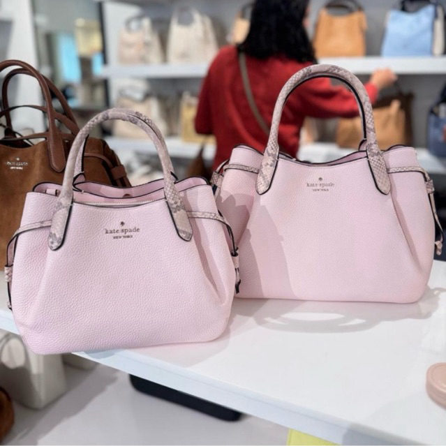 TAS SLEMPANG SLING BAG HAND BAG WANITA KS DUMPLING MEDIUM SATCHEL CROSSBODY BAG HOBO MK PINK SNAKE E