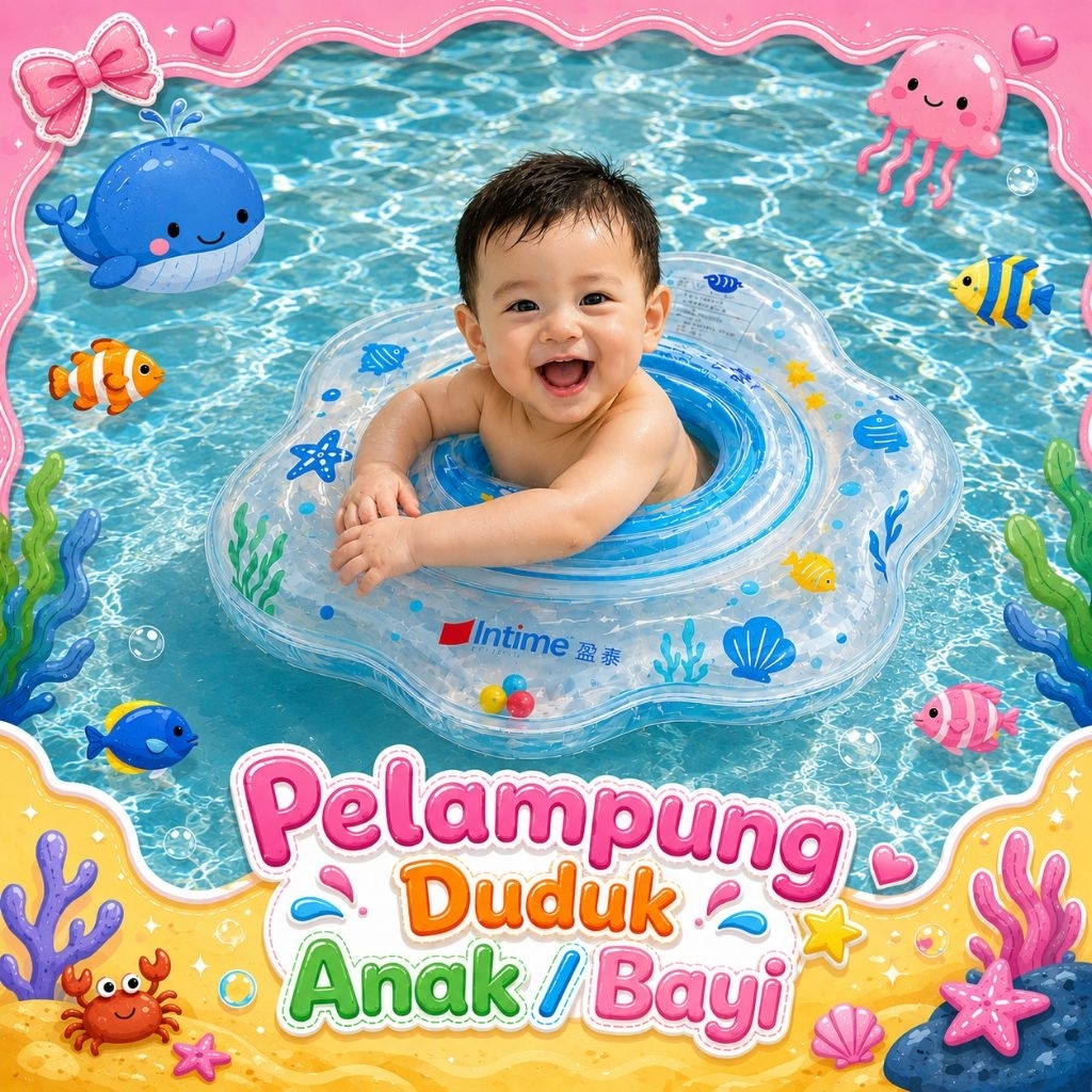 Pelampung Bulat Duduk Celana Baby sitter Balita / bayi / anak