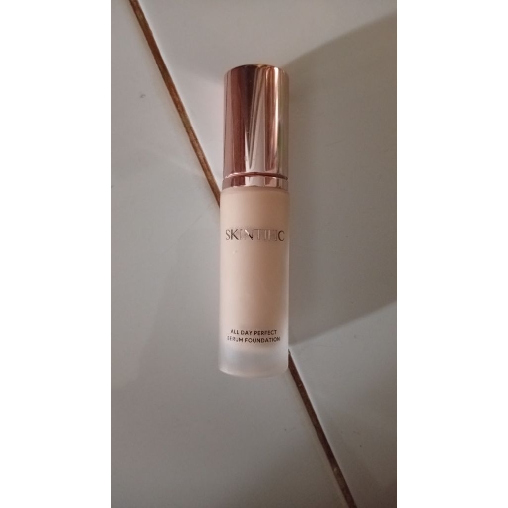 preloved skintific serum foundation
