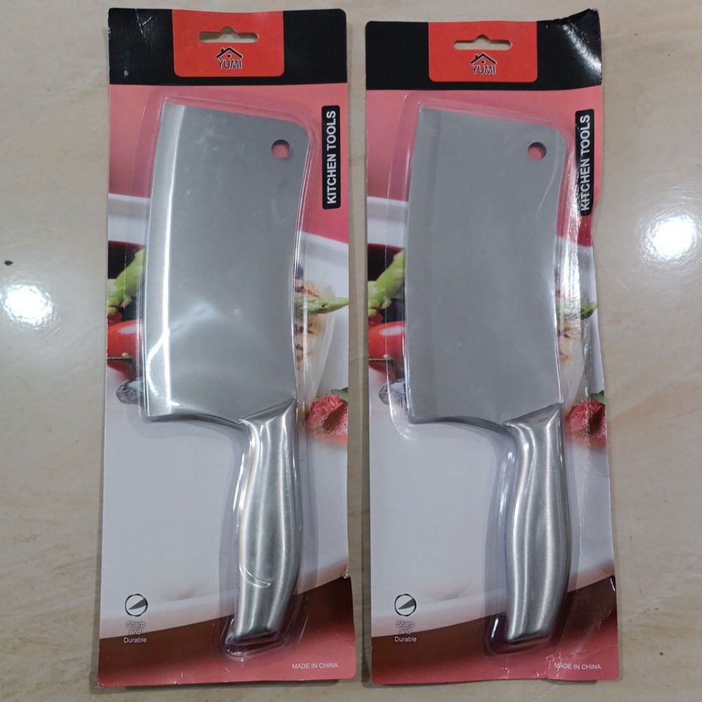 pisau cincang daging pisau daging tebal pisau tulang pisau dapur pisau stainless pisau golok