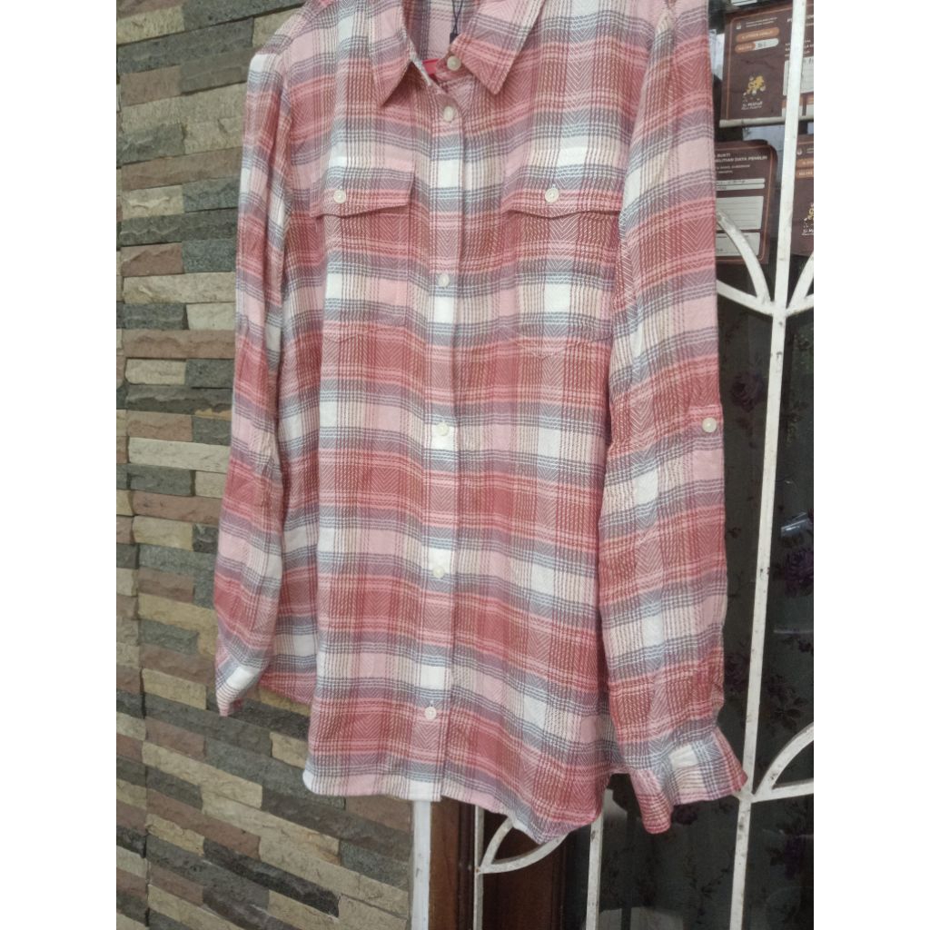kemeja unisex tommy hillfiger original preloved