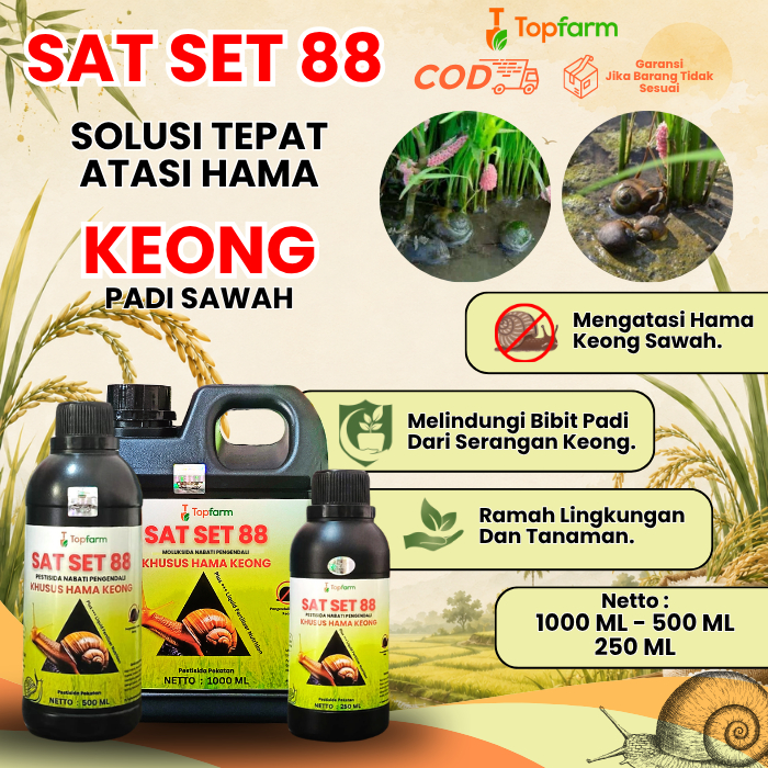 Racun Keong Sawah / Racun Keong Dan Siput / Racun Keong Mas Padi Sawah / Obat Pembasmi Keong Sawah /
