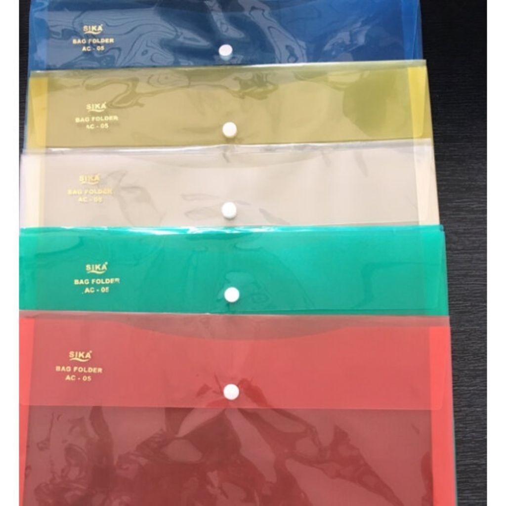 [ PCS ] MAP KANCING 1 PLASTIK TRANSPARAN / MAP PLASTIK / MAP FILE