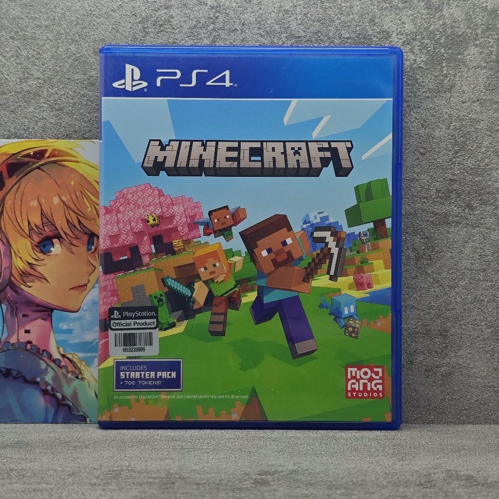 Kaset Playstation 4 Original Minecraft. Mine craft Minecraft BD Kaset PS4