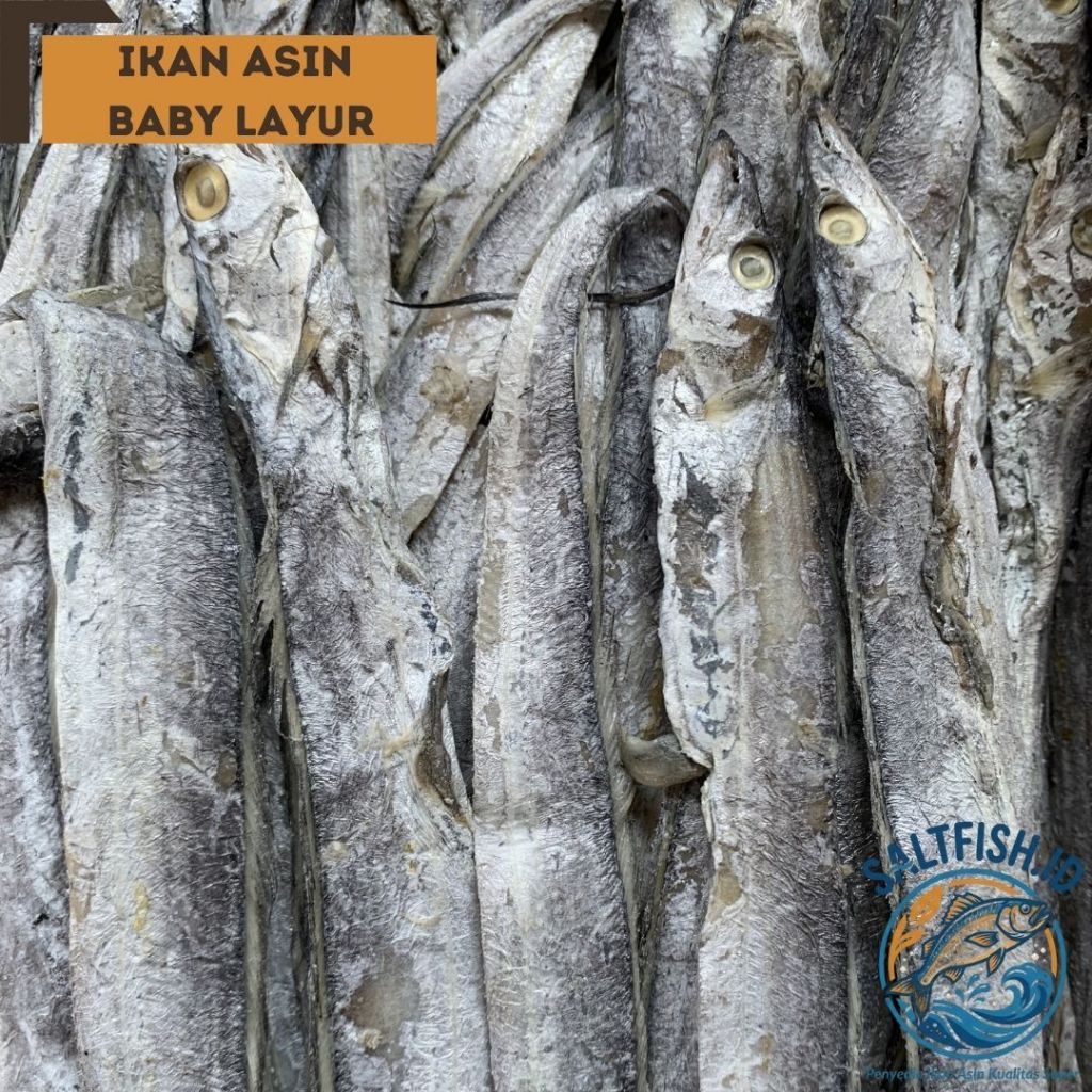 KEMASAN VAKUM - Ikan Asin Baby Layur 100g Utuh Kecil Gurih Siap Goreng Murah