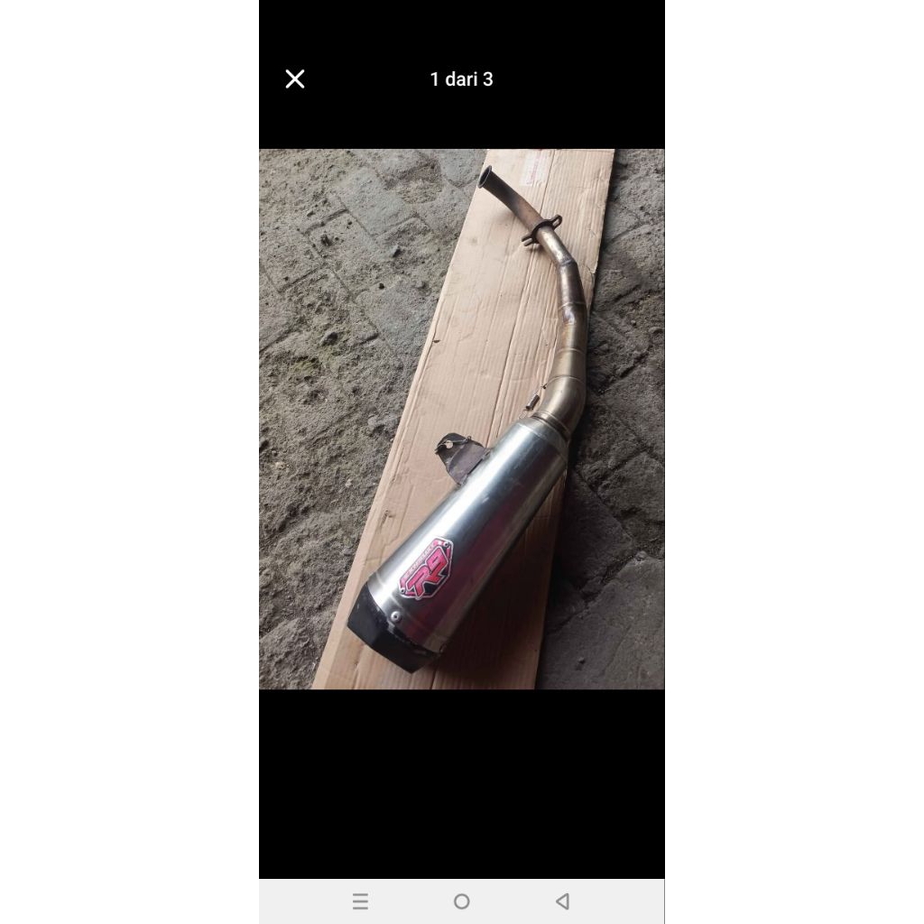 Knalpot aerox old exhaust R9