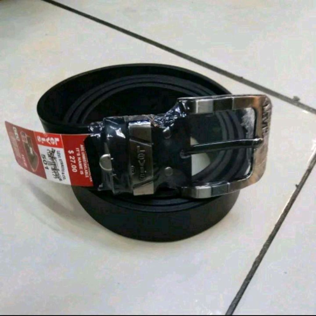 SABUK PRIA KULIT ASLI SELAPIS ORIGINAL LEVI'S ASLI KULIT SELAPIS