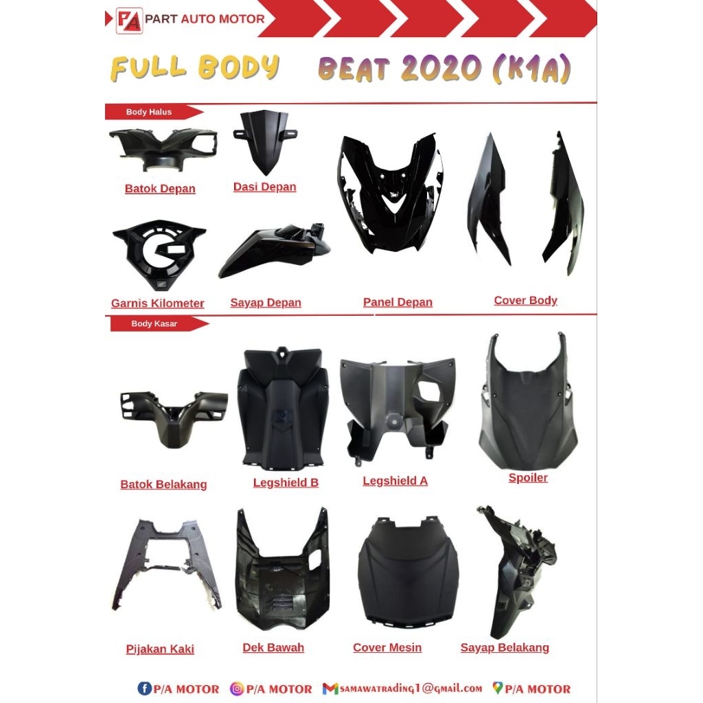 Fullbody/Fullset/ Cover Body Beat Deluxe 2020-2024