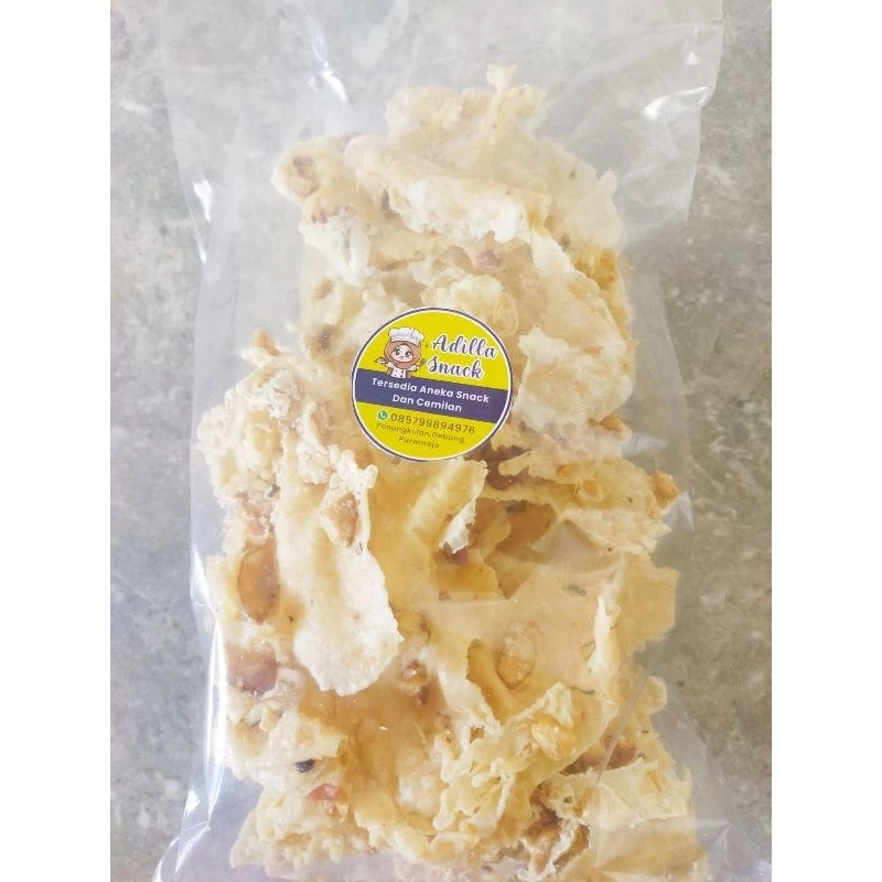 Peyek Kacang Gurih Renyah 250 Gram Camilan Oleh Oleh Purworejo