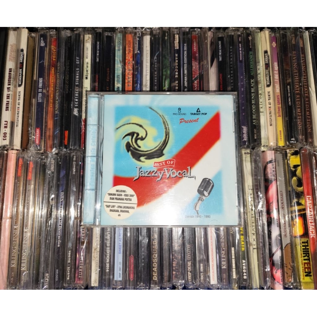 CD Best Of Jazzy Vocal - January Christy, Karimata Feat Harvey Malaiholo, Indra Lesmana, Vina Panduw