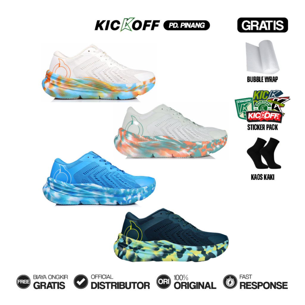 RUNNING ORTUSEIGHT HYPERBLAST SEPATU RUNNING ORTUSEIGHT HYPERBLAST ENCORE FREE KAOS KAKI