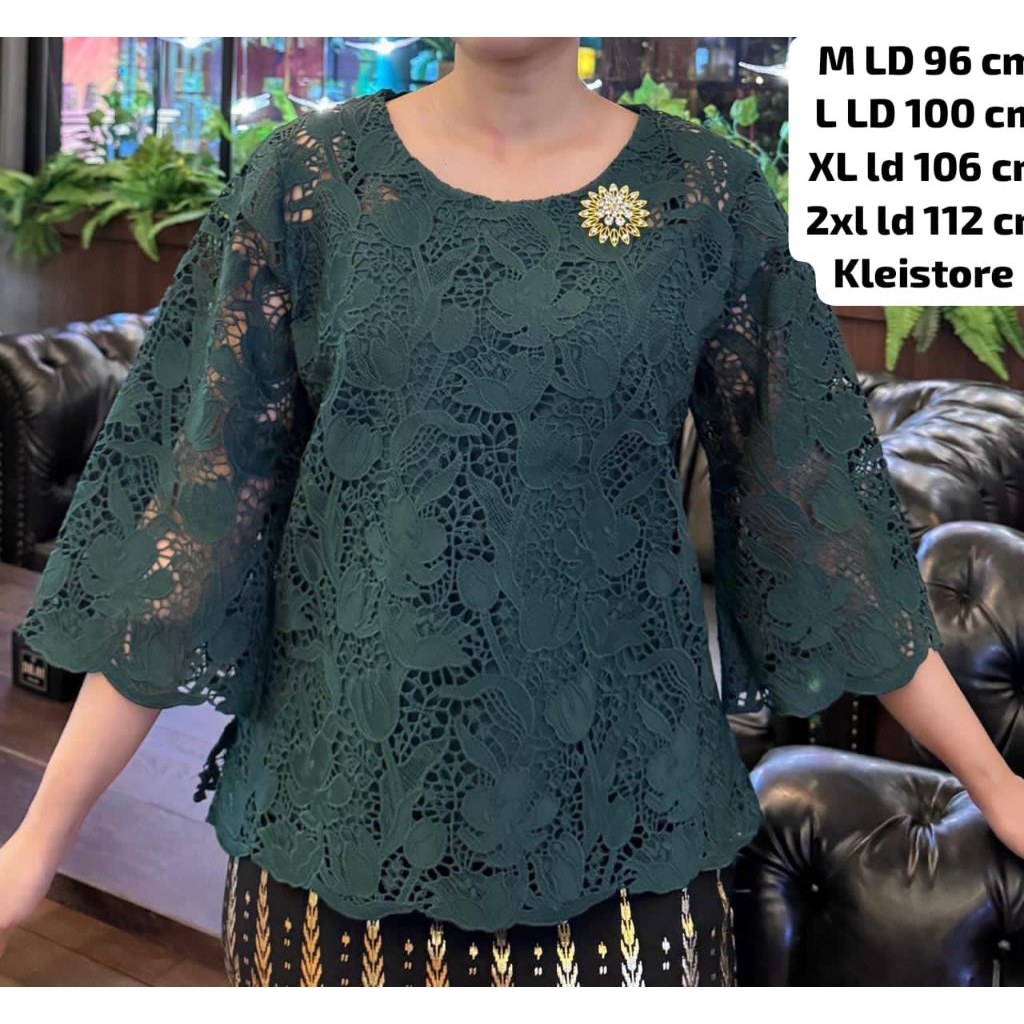 BLOUSE WANITA BROKAT BANGKOK