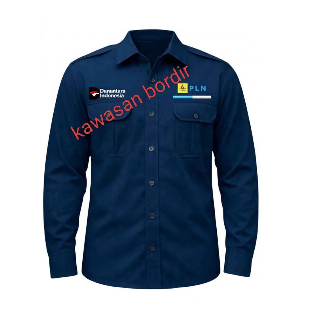 Terbaru kemeja PLN baju PLN seragam PLN pdh PLN kemeja kerja pln seragam kerja PLN baju kerja PLN fu