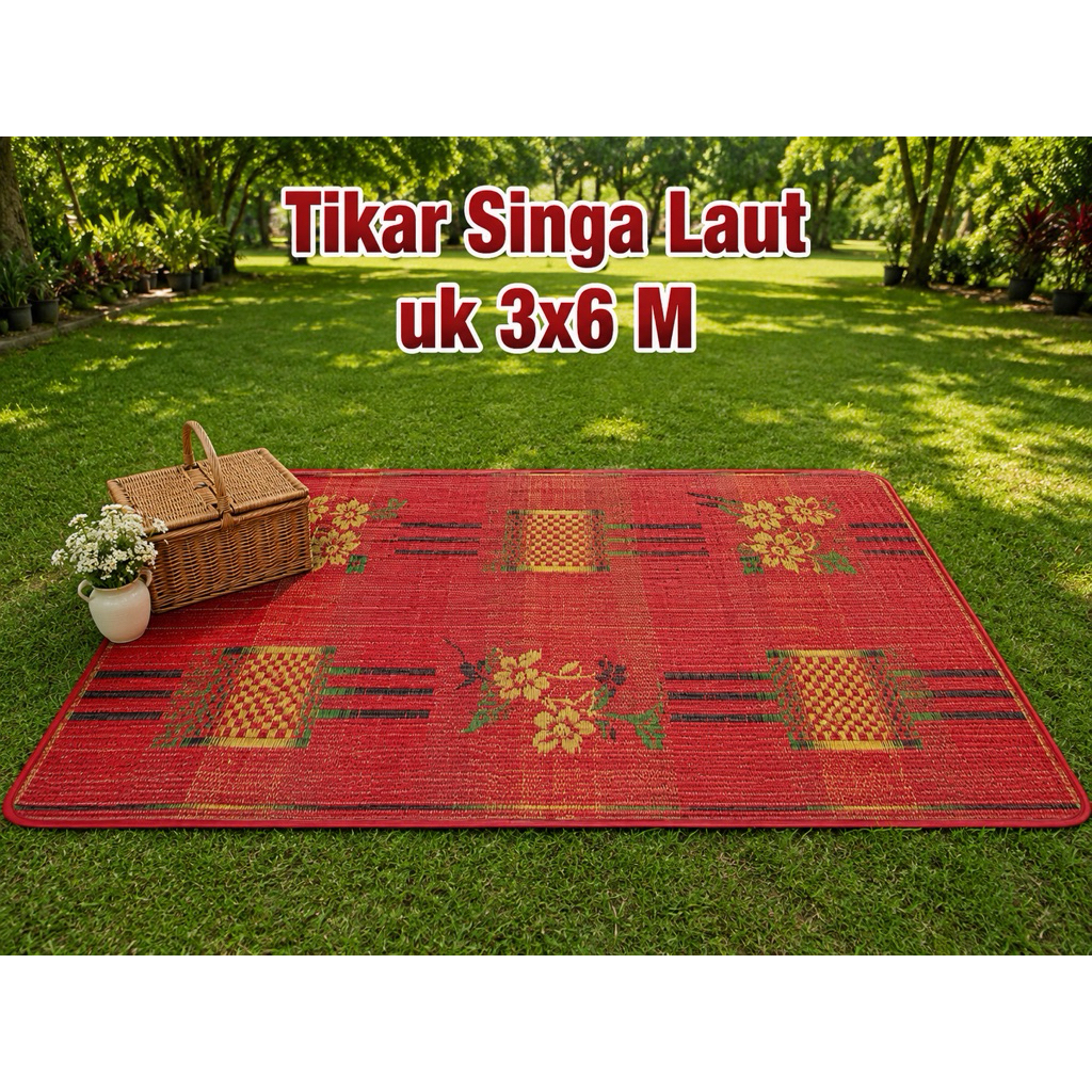 SINGA LAUT 3x6 / TIKAR PLASTIK 3x6 / TIKAR SINGA LAUT /  SINGA LAUT 3x6 / KARPET SINGA LAUT / ALAS