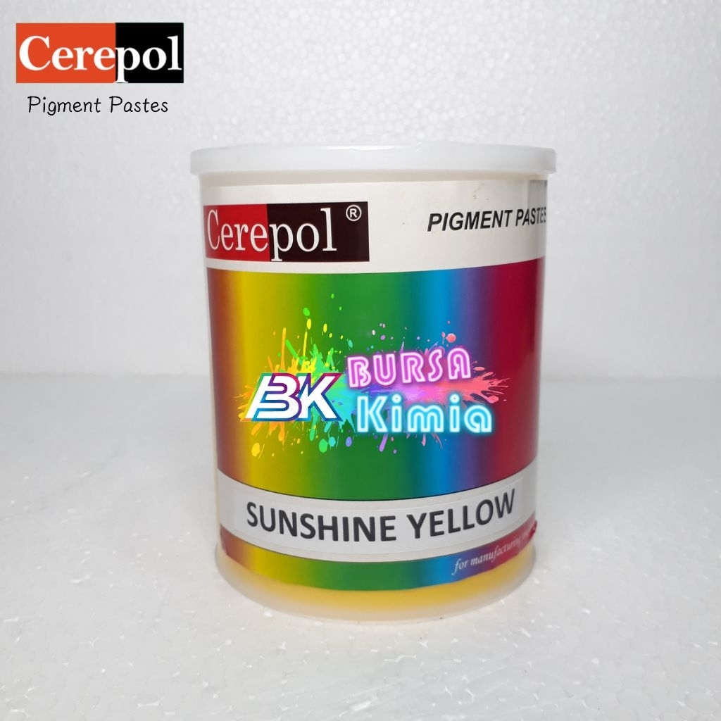 Sunshine Yellow Cerepol Pigment Pasta