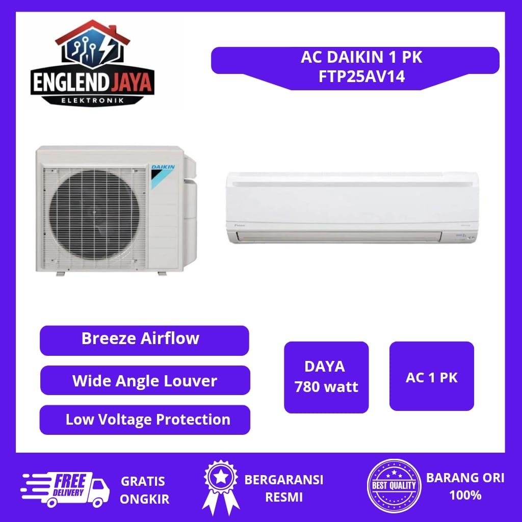AC DAIKIN 1 PK  - FTP25AV14