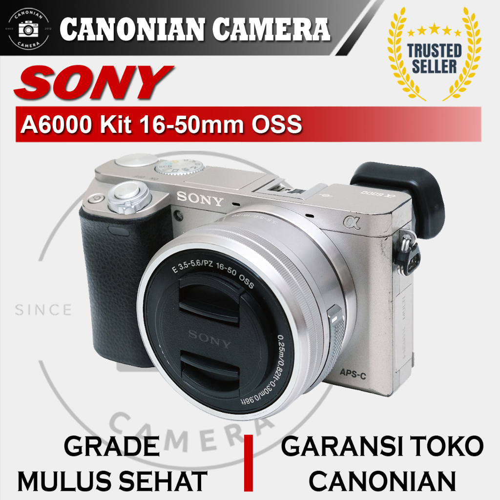 Kamera Sony A6000 Camera Digital Mirrorless