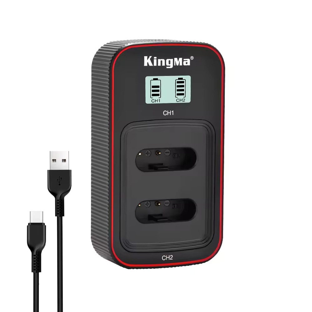 Quick Charger Dual LCD KINGMA NP-BX1 for Sony RX100 M2 RX100 II RX100III RX1 RX1R