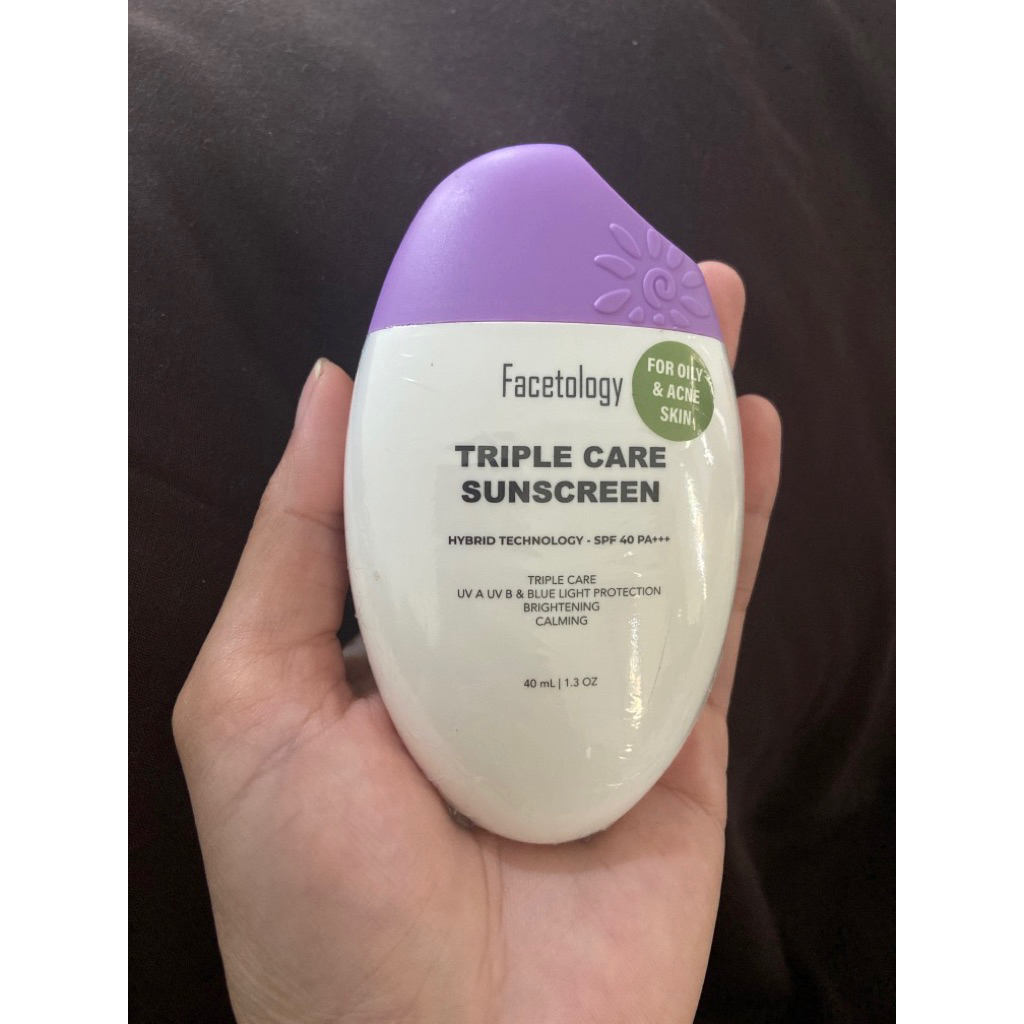 sunscreen facetology