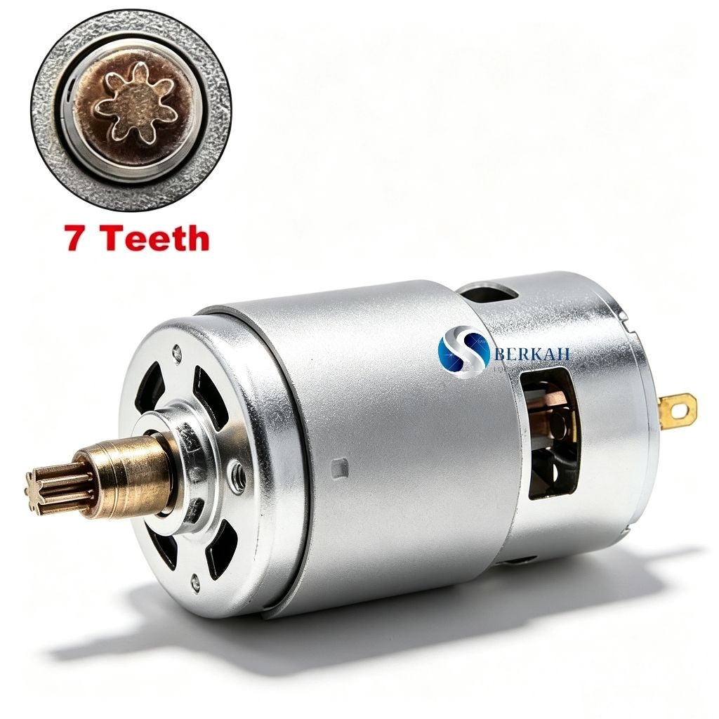 Dinamo DC Motor RS 775 Gear Gigi 7 Impact Wrench