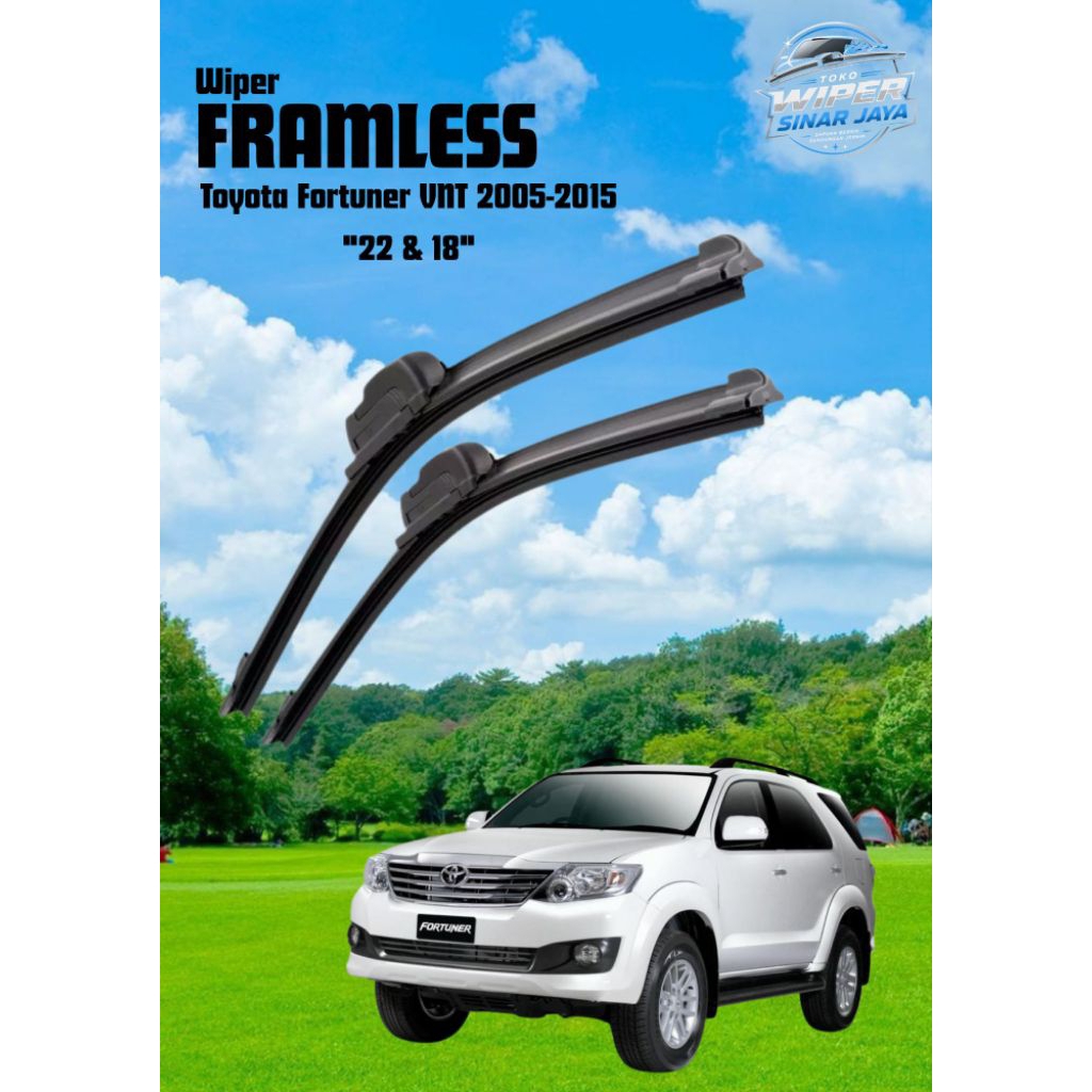 Wiper Toyota Fortuner VNT  2005 - 2015