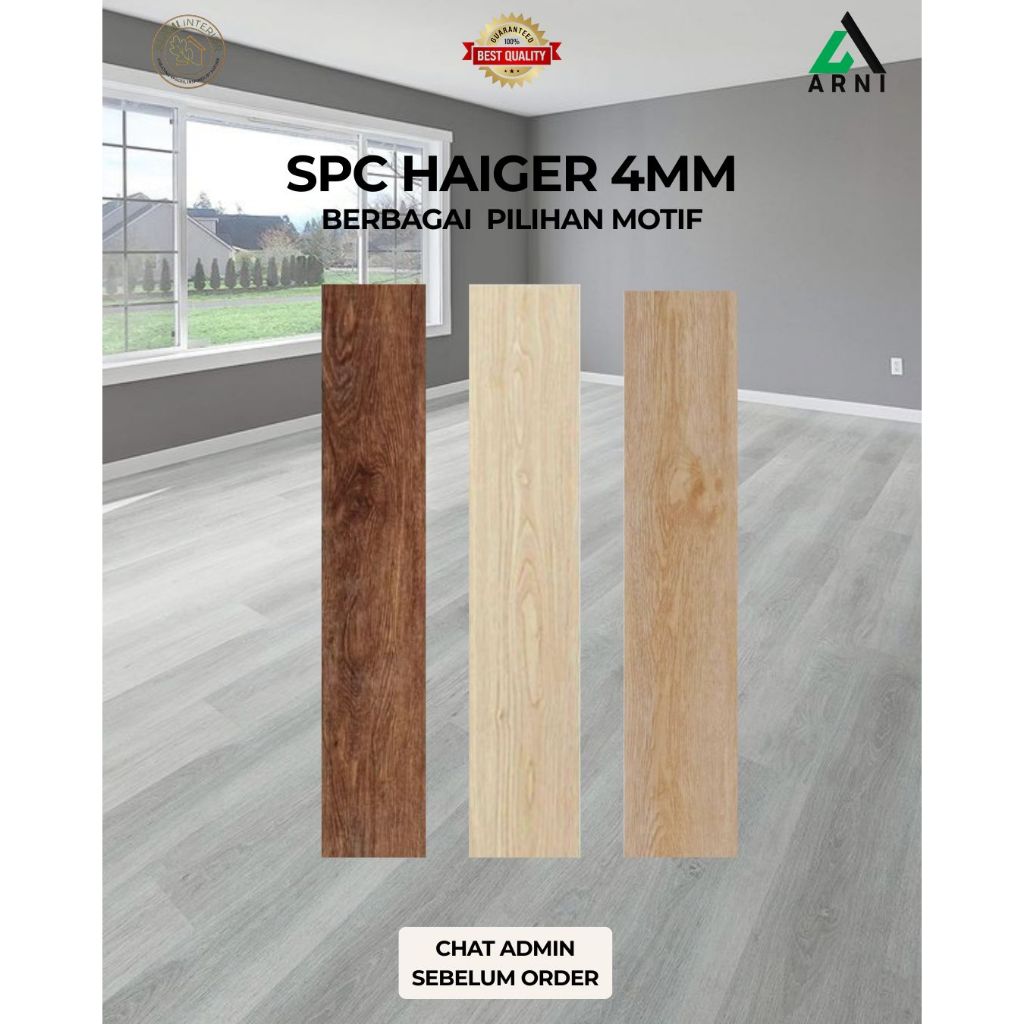 SPC Haiger/Tebal 4mm/Anti Rayap