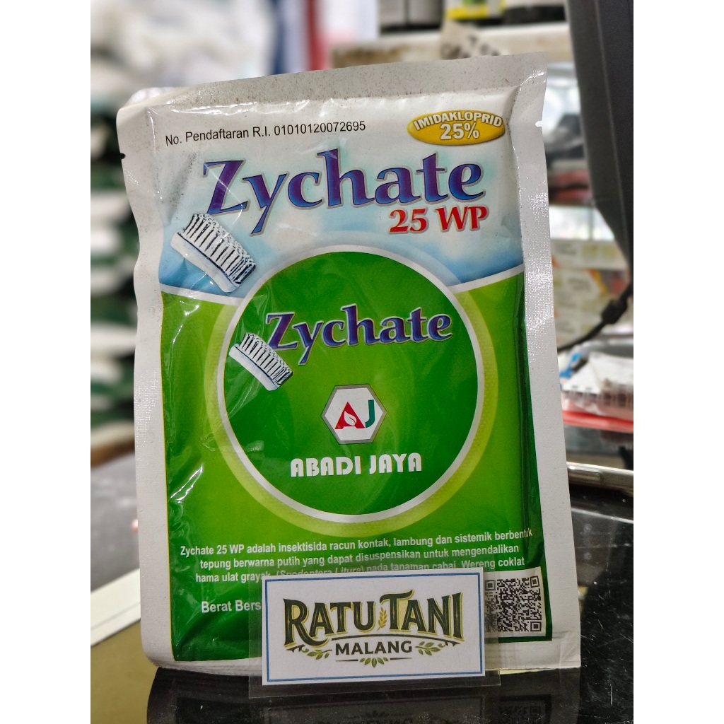 INSEKTISIDA ZYCHATE 25WP 100gr Imidakloprid 25% - Pembasmi Hama Kutu daun