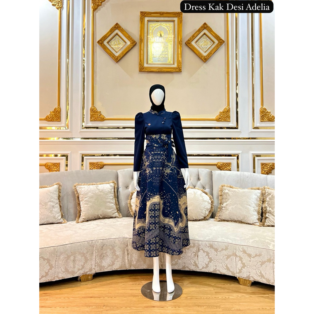 Dres Batik kombinasi dengan model terbaru