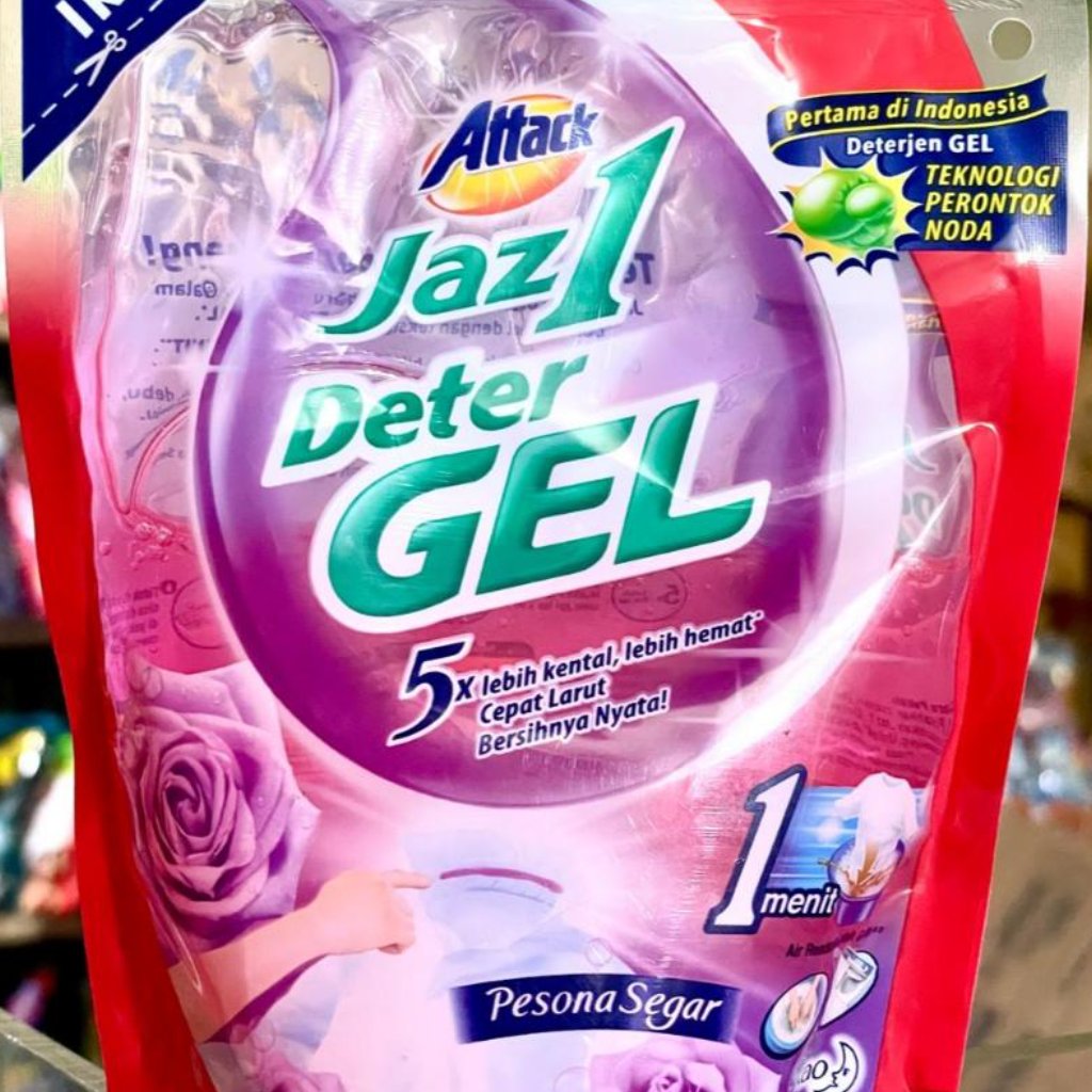 Attack Jaz1 Detergel 225gr 225ml Deterjen Cair